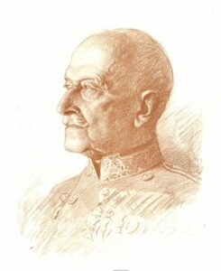 Oberst Maximilian Franz Karl Ritter von Gadolla, Vorbild für Admiral von Schneider.